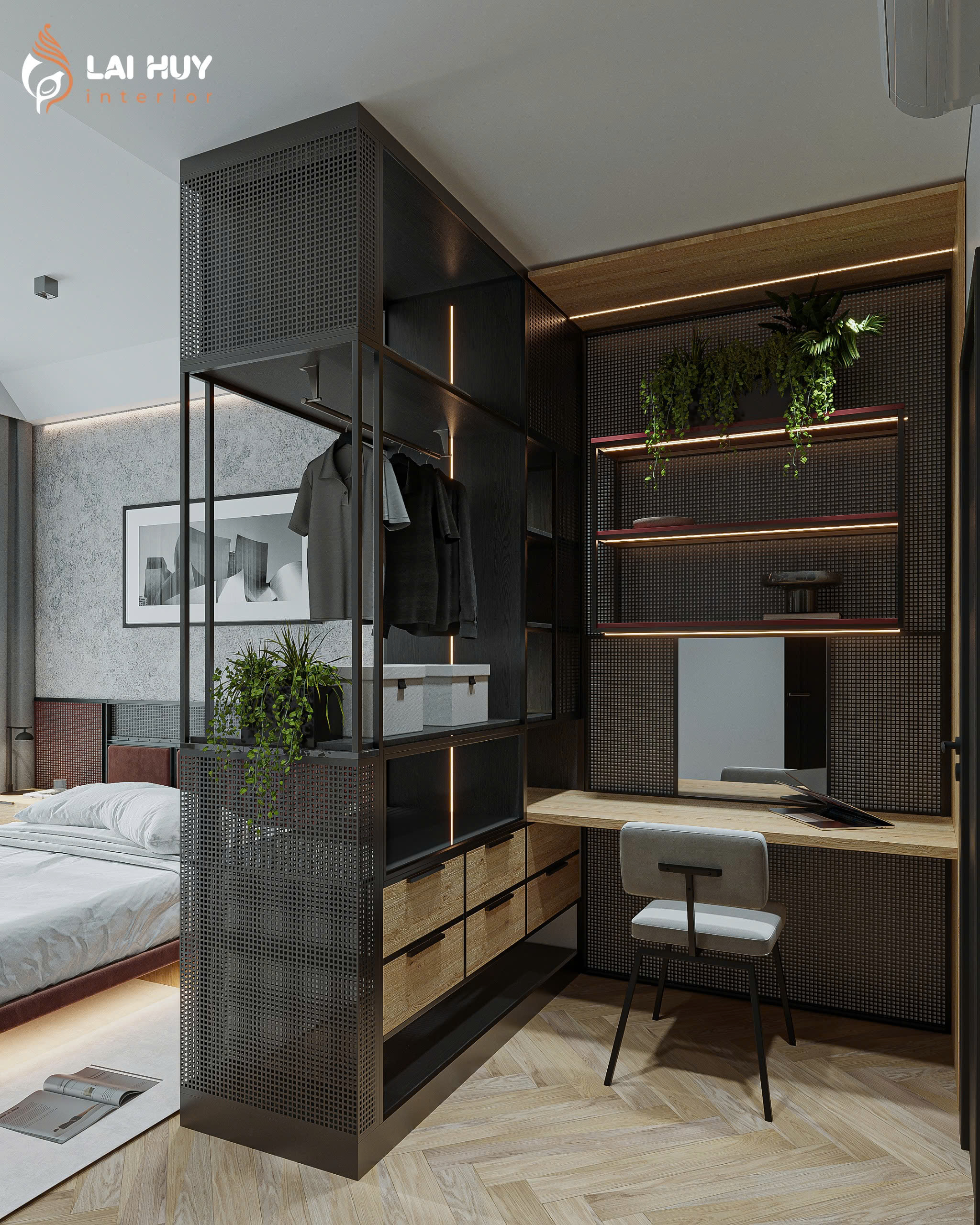 Không gian làm việc và sản xuất Lai Huy Interior